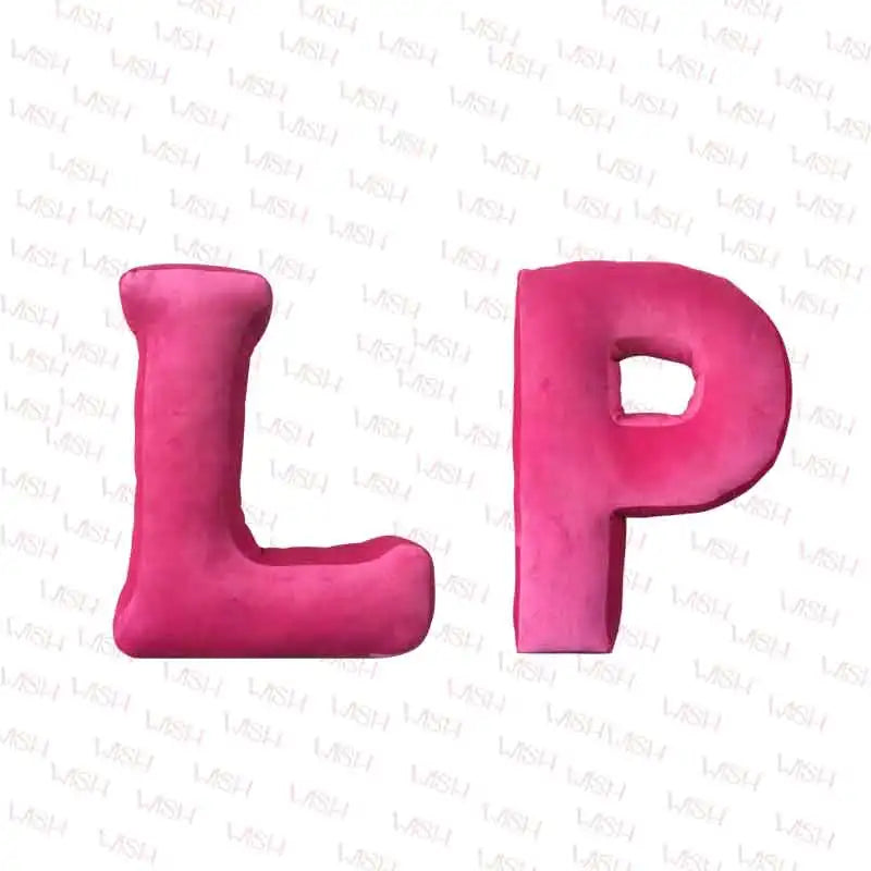 26 Letters Throw Pillow Hand Crafted Children Party Gift Backrest Toys Bedroom Background Decor Photography Prop Baby Shower