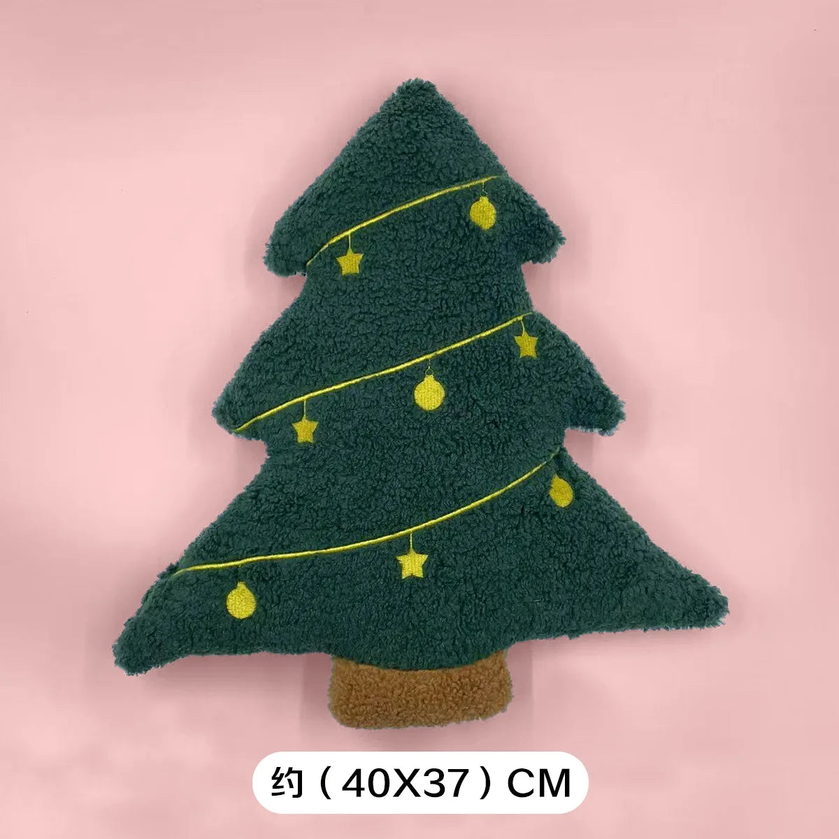 2025 New Home Decor Christmas Tree Pillow Festive Holiday Throw Cushion Soft Xmas Plush Sofa Bed Decorations Kids Cute Gifts