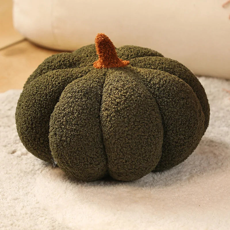 Plush Seat Cushion Cute Pumpkin Throw Pillow Super Soft Cushion Waist Sofa  Window Pillow Halloween Pumpkin Ornament 15-35cm