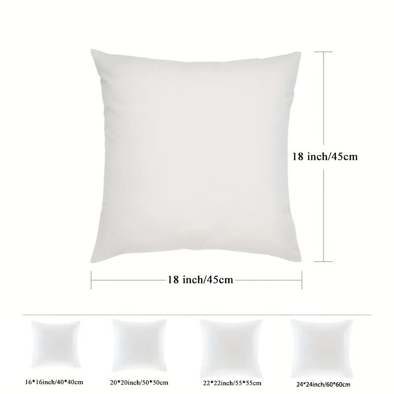 100% Cotton Feather Pillow Core Christmas Cotton Neck Pillow Cojines 45x45 55x55 Hotel Decoration Sofa Bedroom Home Cushi