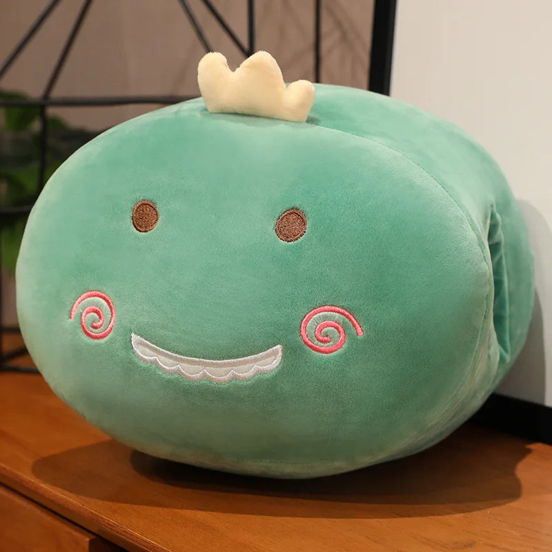 Winter Hand Warmer Throw Pillow Can Be Inserted To Warm Hands Cover Cushions Waist Rest Cute Soft and Comfortable Nap Pillow